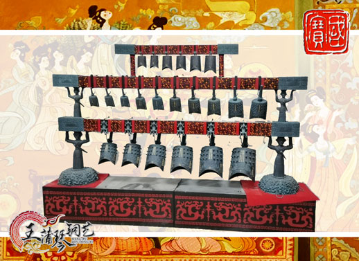 22件C型編鐘、小型演奏級、F調(diào)主旋律